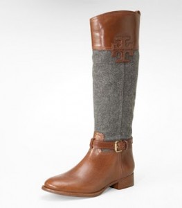 Shoes-day: Tory Burch Flannel Blaire Riding Boot