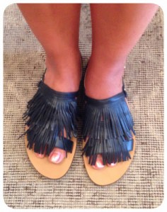 Shoes-day: J Crew - Fringe Slingback Sandals, Harper Woven Mules, Marlow Huarache Mules