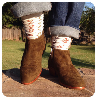 Shoes-day: J Crew Factory Suede Sawyer Boots