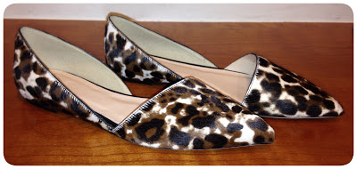 Shoes-day: J Crew Collection Sloan Calf-Hair D'Orsay Flats
