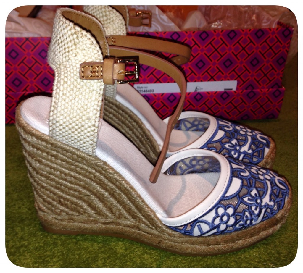 Shoes-day: Tory Burch: Lucia Lace Wedge Espadrille – Life is Short…Buy the  Shoes